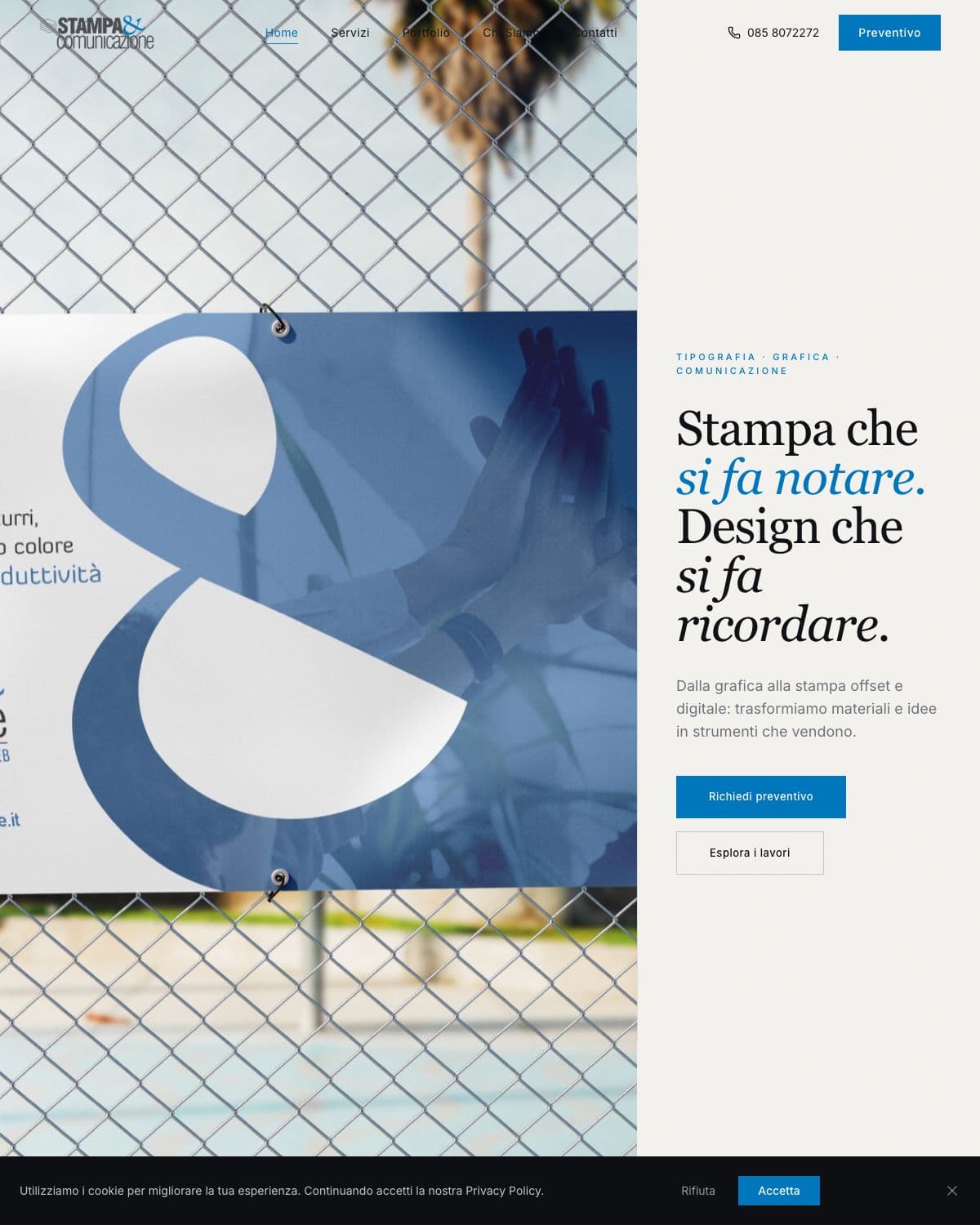 Stampa&Comunicazione — sito web / live
