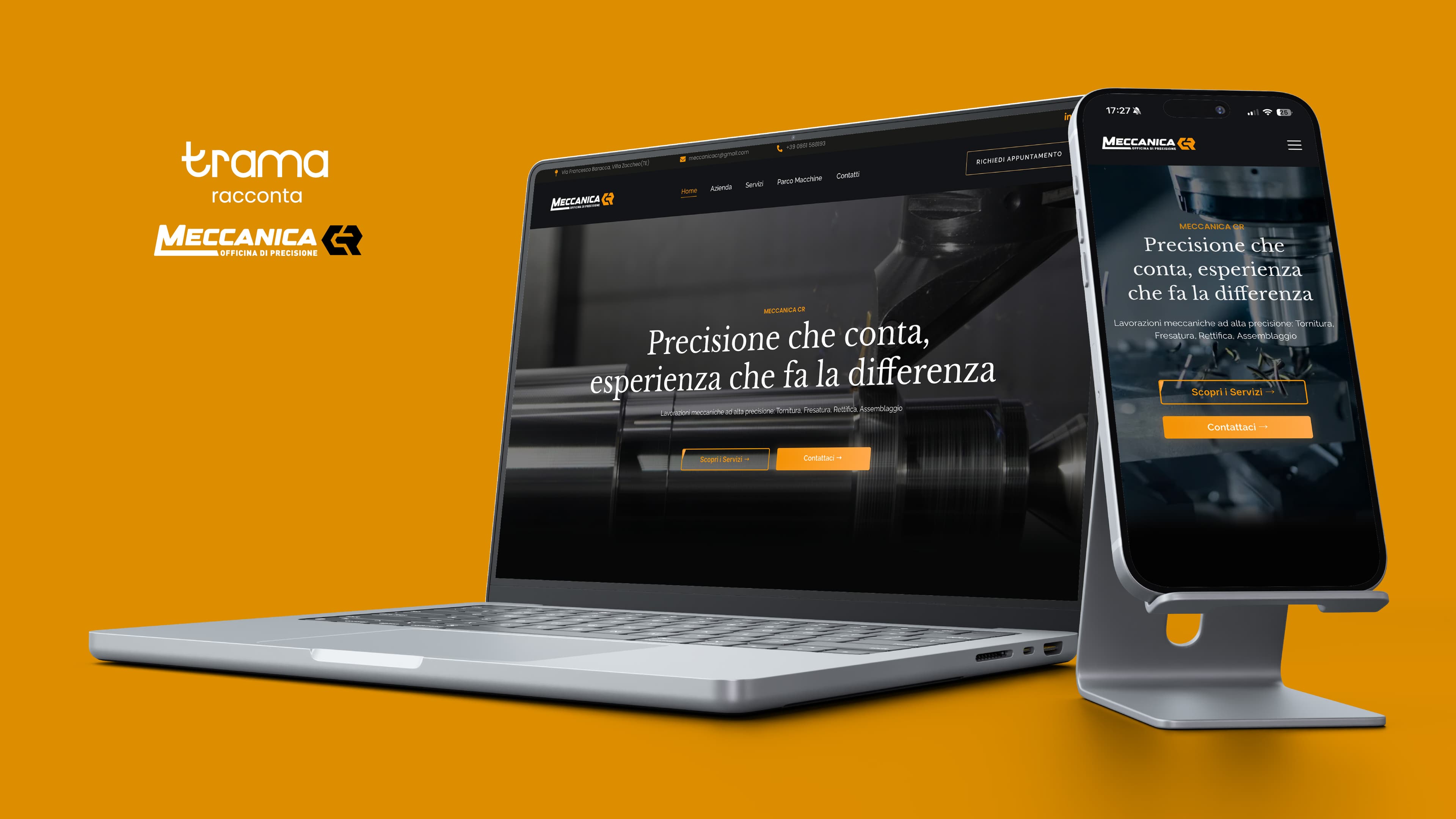 Meccanica CR — sito web / company profile